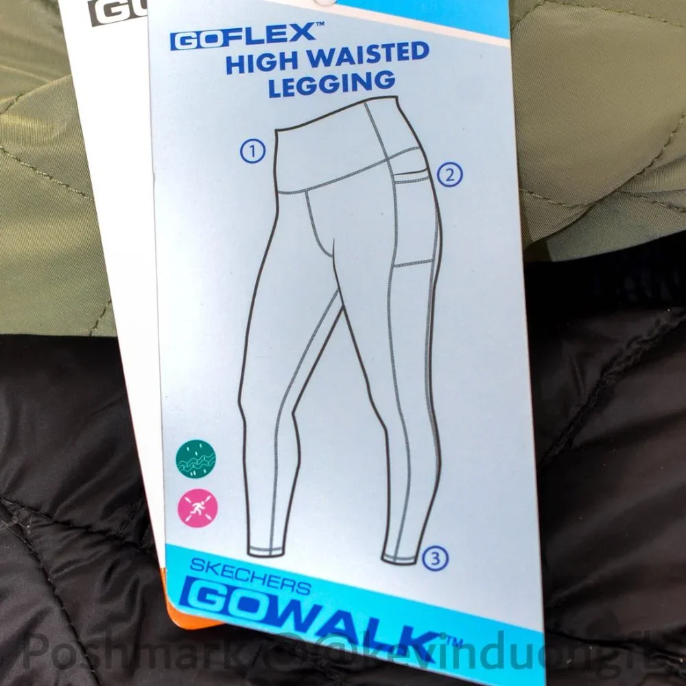 Women's Go Walk Go Flex High Waisted 2 Pockets Skechers - Picture 6 of 7